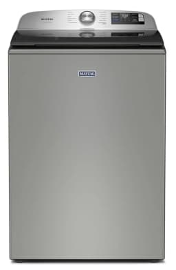 Maytag 5.3 Cu. Ft. Pet Pro Top Load Impeller Washer, Sanitize Cycle with Oxi, Silver - MTW7200RR - Thumbnail 1