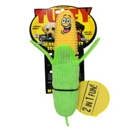 Tuffy Funny Food Corn 2 in 1 Durable Plush Dog Toy - Thumbnail 7