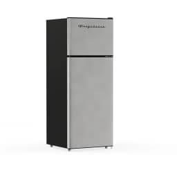 Frigidaire 7.5 Cu. ft. Retro Refrigerator, 21 in. Top-Freezer Fridge in Platinum, EFR749 - Thumbnail 1