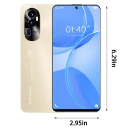 FYTPOV Android Phone, 7.3 Inch Android 13 Smart Phone 16GB Standby 7800mAh Network Mobile Phone, Cell Phones Unlocked - Thumbnail 3