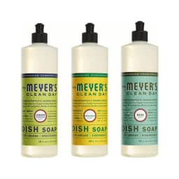 Mrs. Meyer's Liquid Dish Soap Variety, 1 Lemon Verbena, 1 Basil, 1 Honeysuckle, 1 CT - Thumbnail 1