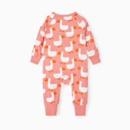 PatPat Baby Girl Clothes Unisex Viscose from Bamboo Footless Zip Sleepwear Long Sleeve Snug Fit Baby Pajamas for Newborn Infant Boys Girls Baby Gifts Sleeper 2Pack,0-3 Months - Thumbnail 15