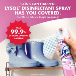 Lysol Disinfectant Spray, Sanitizing and Antibacterial Spray, Deodorizer, Early Morning Breeze, 19 oz (Pack of 2) - Thumbnail 7