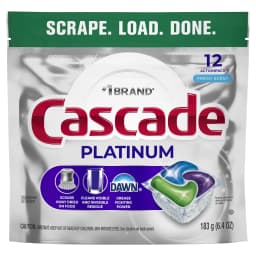 Cascade Platinum Dishwasher Pods, Dishwasher Detergent, Dish Detergent Soap, Fresh, 12 Count - Thumbnail 10
