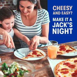 Jack's Frozen Meat Pizza, Pepperoni and Cheese, Original Thin Crust Pizza for Grilling, 14.3 oz (Frozen) - Thumbnail 3
