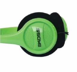 KLYNE- Koss Lightweight Comfortable Stereo Headphones Green 3.5Mm Fast Shiping From Us - Thumbnail 1