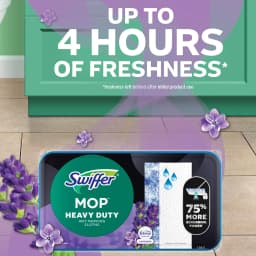 Swiffer Mop & Go Deluxe Kit with Dry & Wet Refills, 1 Handle + 2 Hair Magnet Dry Pads & Wet Pad Refills - Thumbnail 11