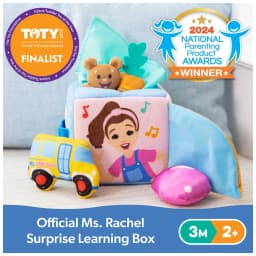 Ms. Rachel Official Surprise Plush Learning Box for Ages 0-2 - Thumbnail 3
