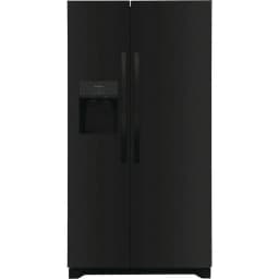 Frigidaire FRSS2623AB 256 Cu Ft 2 Doors Automatic Defrost Side-by-Side Refrigerator Black - Thumbnail 1