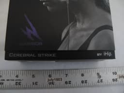 RHEA- (1) New Ihip Athletic Sports Earphones Built-In Microphone Warrior Purple & Gray - Thumbnail 3