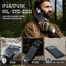 IIIF150 B3C Rugged Smartphone, 10800mAh Battery, 16GB RAM 256GB ROM/1TB Rugged Phone, 6.6" Screen - Thumbnail 5