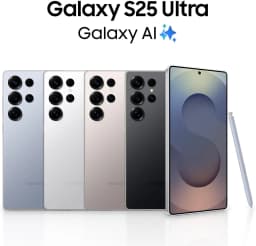 (Open Box) Unlocked, Samsung, Galaxy S25 Ultra, Cell Phone, Voice-Activated, 256GB 12GB RAM 5000mAh Battery, Titanium Black - Thumbnail 4