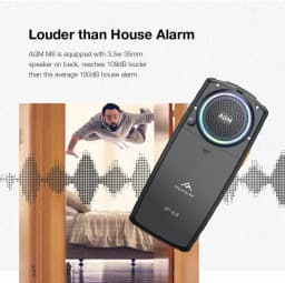 AGM M6 Rugged Feature Cell Phone, 2500 mAh,48MB 128MB,2.4" inch - Thumbnail 4