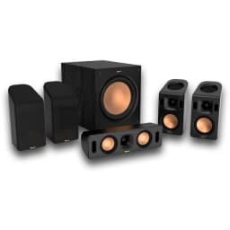 Klipsch Reference Cinema System, Black, Bundle With Onkyo TX-RZ30 170W 9.2-Channel 8K 4K Network AV Receiver - Thumbnail 7