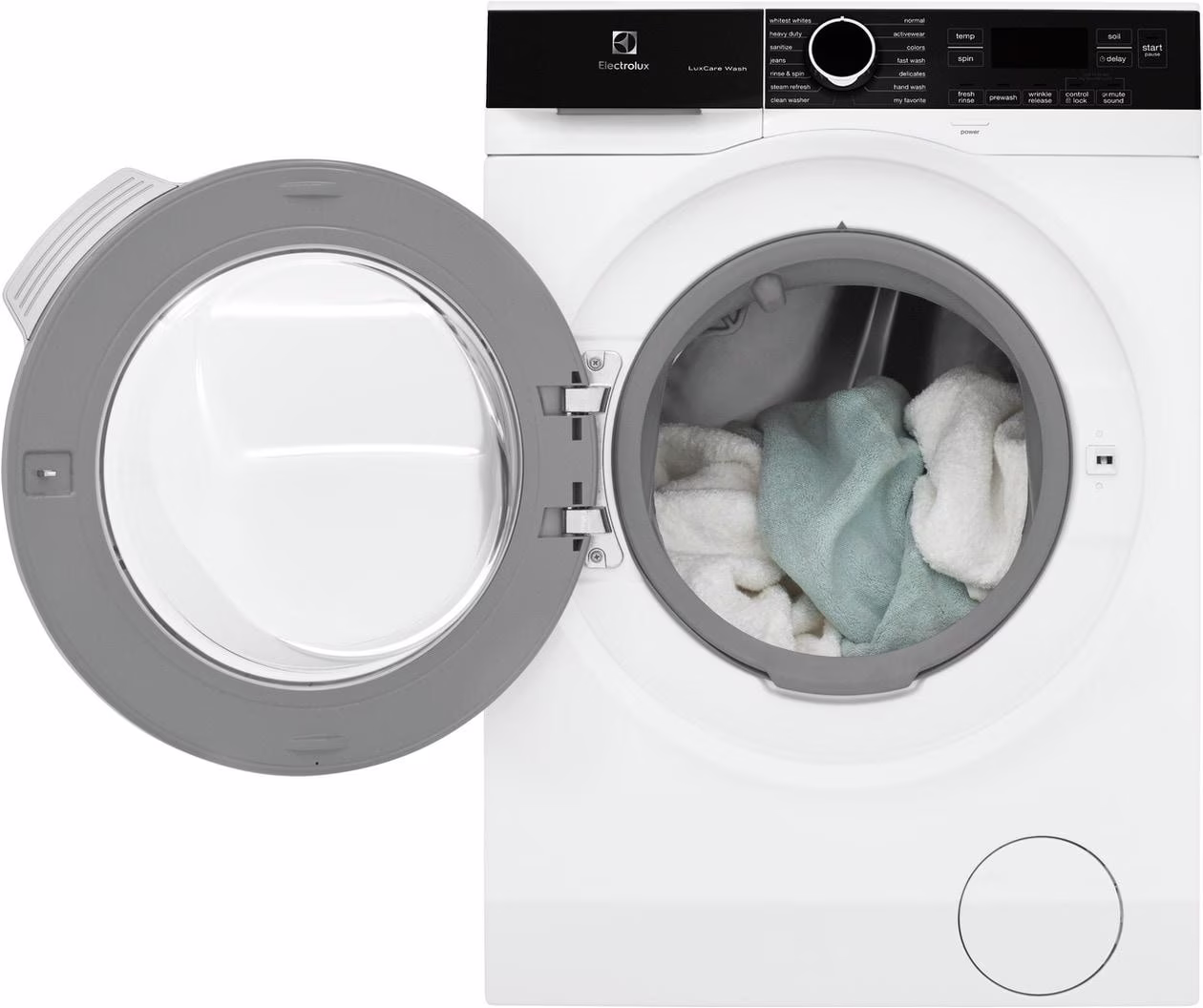 Electrolux 2.4 Cu. Ft. White Compact Front Load Washer With LuxCare Wash System - ELFW4222AW - Thumbnail 4