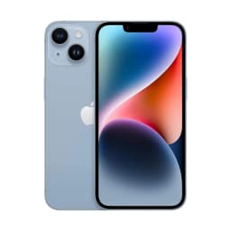 Restored Fully Unlocked Apple iPhone 14 Cell Phone A2649 128GB, 3279 mAh, 6 GB RAM, 6-core CPU, 16-core Neural Engine, 6.1-inch Super Retina XDR OLED display, Blue - Thumbnail 2