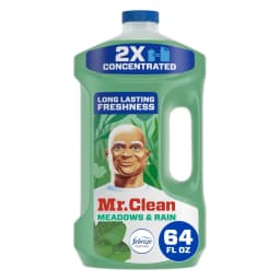 Mr. Clean All Purpose Cleaner, 2X Concentrated Multi Surface with Febreze Meadows & Rain Scent, 64 fl oz - Thumbnail 1