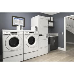 Whirlpool CHW9150GW 27 Inch Commercial Front Load Washer - Thumbnail 6