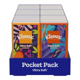 Kleenex On-The-Go 3-Ply Travel Tissues, 8 Pack (80 Total Tissues), Facial Tissues - Thumbnail 11