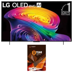 LG OLED42C6PUA 42 Inch Class OLED AI C6 4K Smart TV with 2 Year Amber Protection Plan (2026) - Thumbnail 1