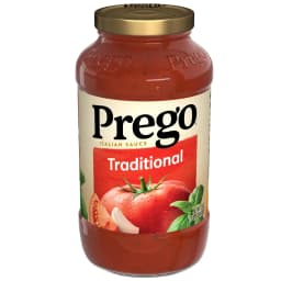 Prego Traditional Pasta Sauce, 24 oz Jar - Thumbnail 1
