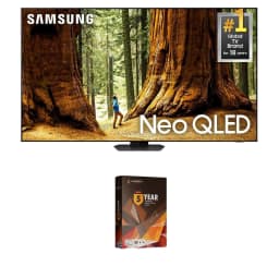 Samsung QN98QN90DAFXZA 98 Inch Neo QLED TV with 4K AI Upscaling and 5 Year Amber Protection Plan (2024) - Thumbnail 1