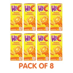 Hi-C Orange Lavaburst Juice Drink Cartons, 6 fl oz, 8 Pack - Thumbnail 6