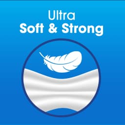 Great Value Ultra Soft Toilet Paper, 18 Mega Rolls, Compare to Charmin® Ultra Soft™ - Thumbnail 4