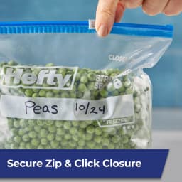 Hefty Slider Quart Freezer Bags, 50 Count - Thumbnail 2