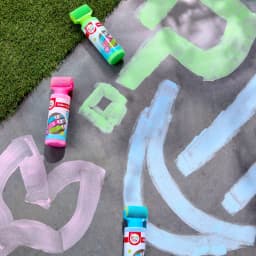 Play Day Roller Chalk Set, 3 Count, Green/Pink/Blue - Thumbnail 2