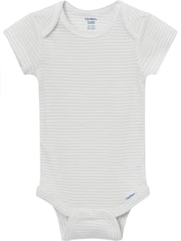 Gerber Baby Neutral Short Sleeve Onesies, 8-Pack, Sizes 0/3 Newborn - 12 Months - Thumbnail 4