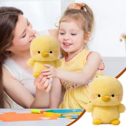 YiJuHui 1pcs Plush Realistic Chick Stuffed Animal - Ultra Soft Anxiety Relief Companion Toy for Sleep Aid & Stress Comfort - Thumbnail 2