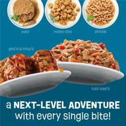 Friskies Fully Load’d Chicken, Salmon, & Tuna Flavor Chunks Wet Cat Food Variety Pack, 5.5 oz. Cans (12 Pack) - Thumbnail 9