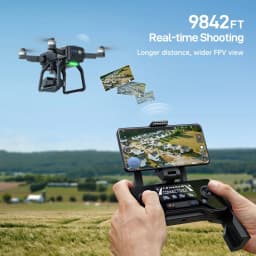 Bwine F7GB2 Pro Drones with Camera for Adults 4K UHD Aerial, 3-Axis Gimbal, 10000FT Control, 75 Mins Flight Time with 3 Batteries, GPS Follow - Thumbnail 8