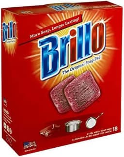 Brillo Steel Wool Soap Pads, 18 Count - Thumbnail 2