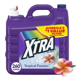 Xtra Tropical Passion, 260 Loads Liquid Laundry Detergent, 312 fl oz - Thumbnail 1