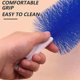 Cleaning Brush for Fans | Flexible Dusting Tool for All Fans | Bendable Microfiber Duster with Washable Reusable Head to Dirt and from Ceiling - Thumbnail 9