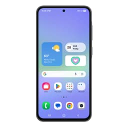 AT&T Samsung Galaxy A36 5G, 128GB, Awesome Black - Prepaid Smartphone [Locked to AT&T] - Thumbnail 1
