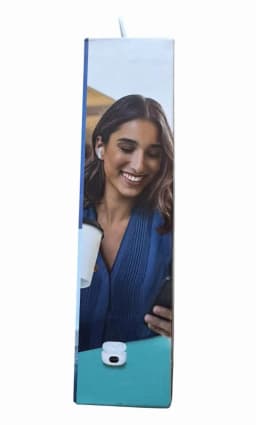 RHEA- Muze Bluetooth Vibrance True Wireless Earphones - Led Display - White - Thumbnail 4