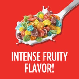 Post Fruity PEBBLES Breakfast Cereal, Gluten-Free, Sweetened Puffed Rice, 11 oz - Thumbnail 10