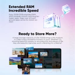 FOXX S13 5G Cell Phone, Android 14 Unlocked Phones 12GB +512GB TF Expand, 108MP Camera Dual SIM,5000mAh 6.67" HD+ 120Hz Display - Thumbnail 11