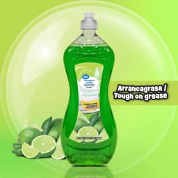 Great Value Dish Washing Liquid Detergent, Limon/Lime, 28 fl oz - Thumbnail 3