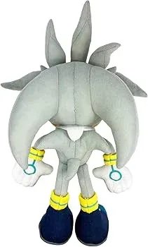 Great Eastern Sonic The Hedgehog 13" Plush Doll, Silver - Thumbnail 2
