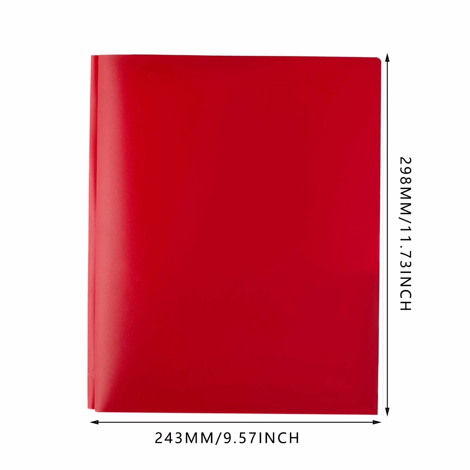 Plastic Folders with Two Pockets And Prongs Pocket Folders with Metal Prongs Fastener Clasps Letter Size File Folders Colored Folders Reusable - Thumbnail 6
