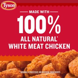 Tyson Any'tizers Buffalo Style Boneless Chicken Bites, 24 oz (Frozen, Fully Cooked) - Thumbnail 3