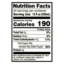 Great Value Mountain Lightning Citrus Flavored Soda, 12 fl oz, 24 Count - Thumbnail 5