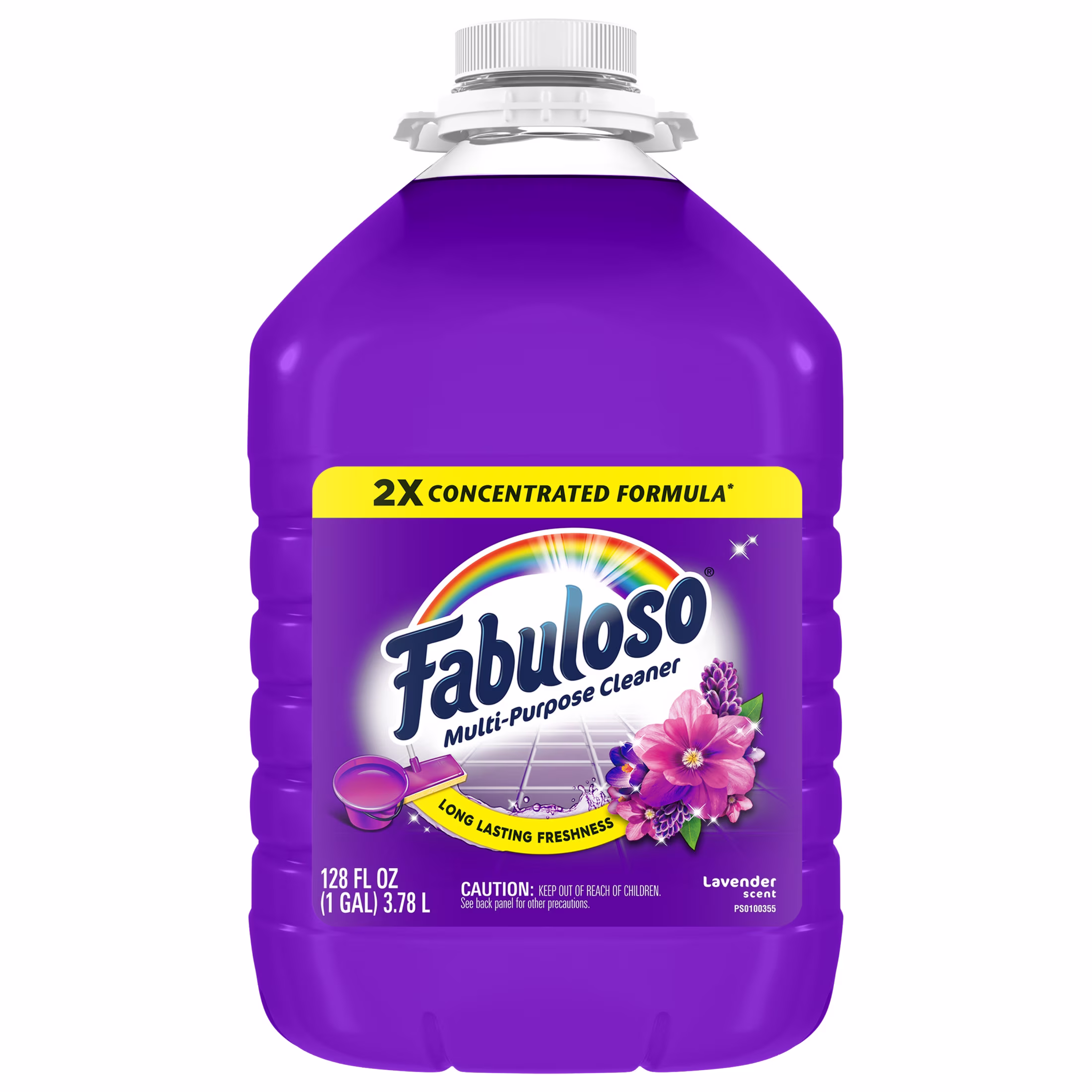 (3 pack) Fabuloso 2X Multi-Purpose Cleaner, No Rinse Floor Cleaner, Lavender Scent, 128 fl oz - Thumbnail 12