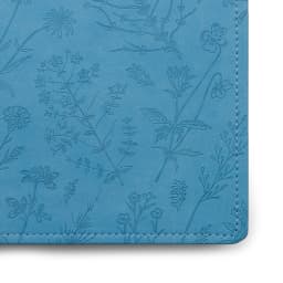 Pen + Gear Leatherette Embossed Jumbo Journal, Blue, 192 Lined Pages, 7.375" x 10.25" - Thumbnail 4