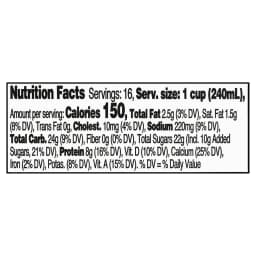 Great Value 1% Low-fat Chocolate Milk, Gallon, 128 fl oz - Thumbnail 3