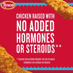 Tyson Frozen Crispy Chicken Breast Strips, 25 oz, 13g Protein per Serving (Fully Cooked) - Thumbnail 5